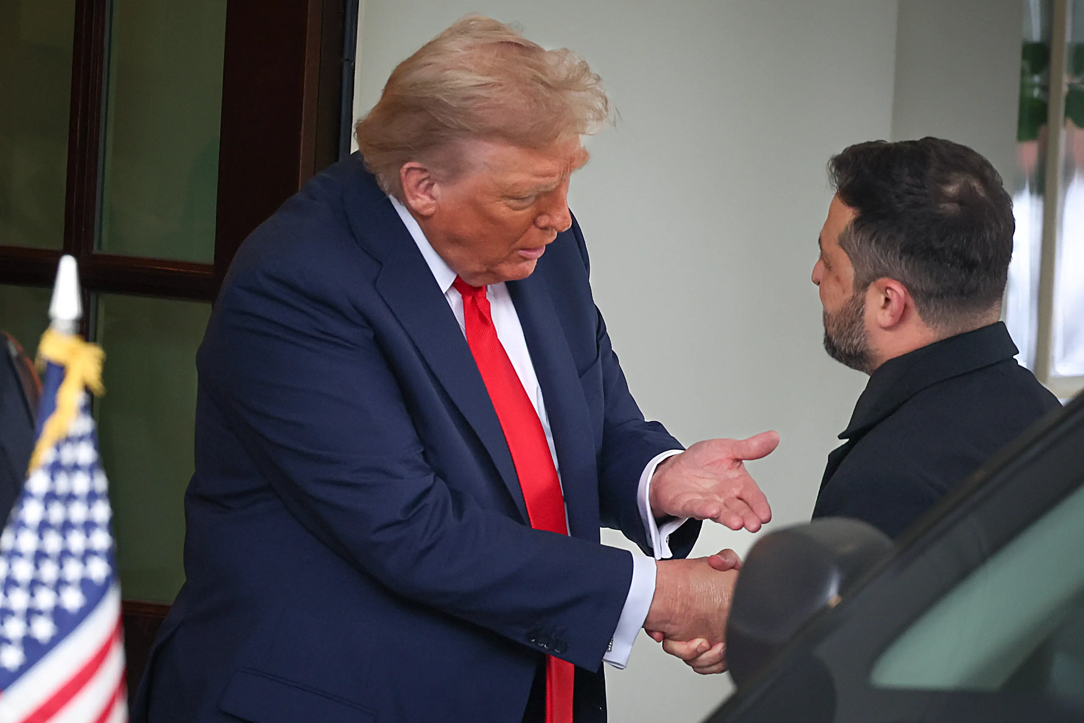 Donald Trump was quick to comment (Tasos Katopodis/Getty Images)