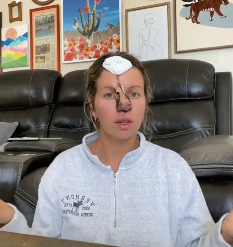 Crimo has since clarified that she is not ready to have King put down yet (TikTok/@shaynabcrimo)