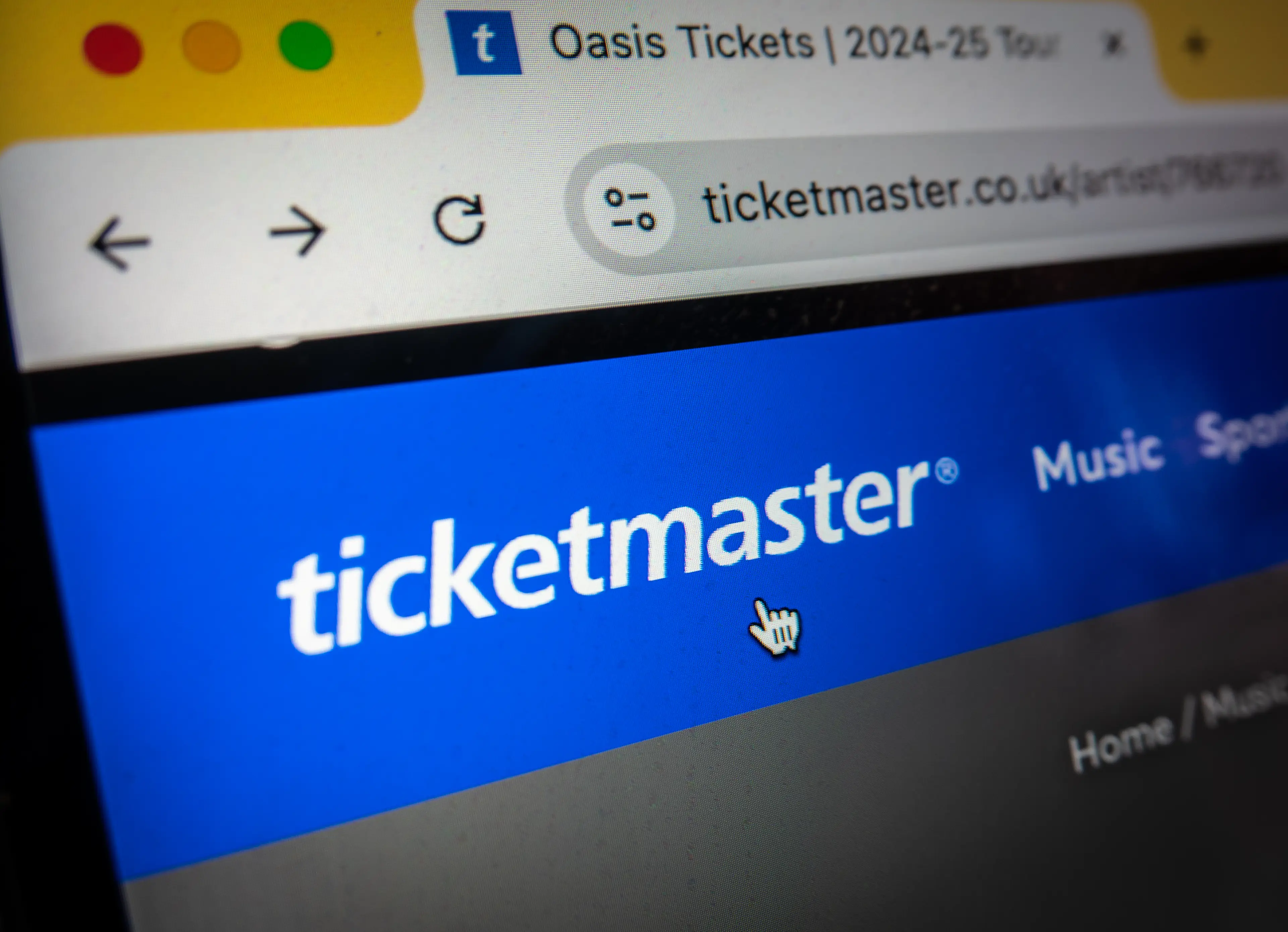 Ticketmaster and Twickets are the only official places to resell Oasis tickets, the band has said (Matt Cardy/Getty Images)