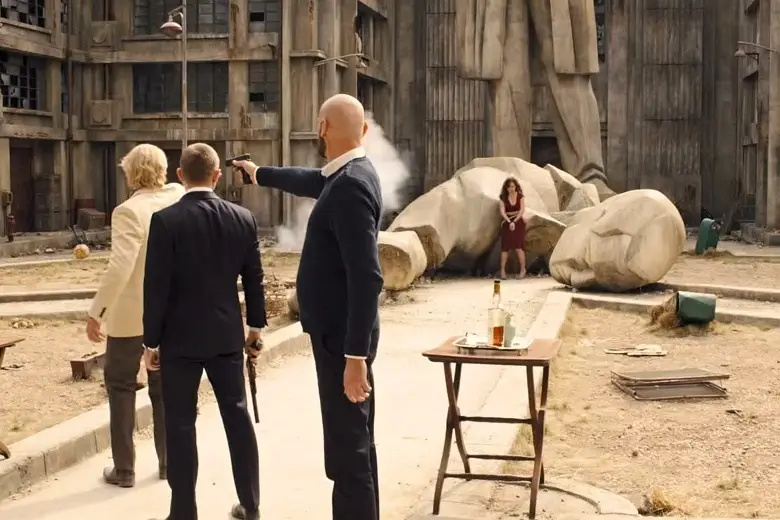 Skyfall was famously filmed on Hashima Island (Sony Pictures Releasing)