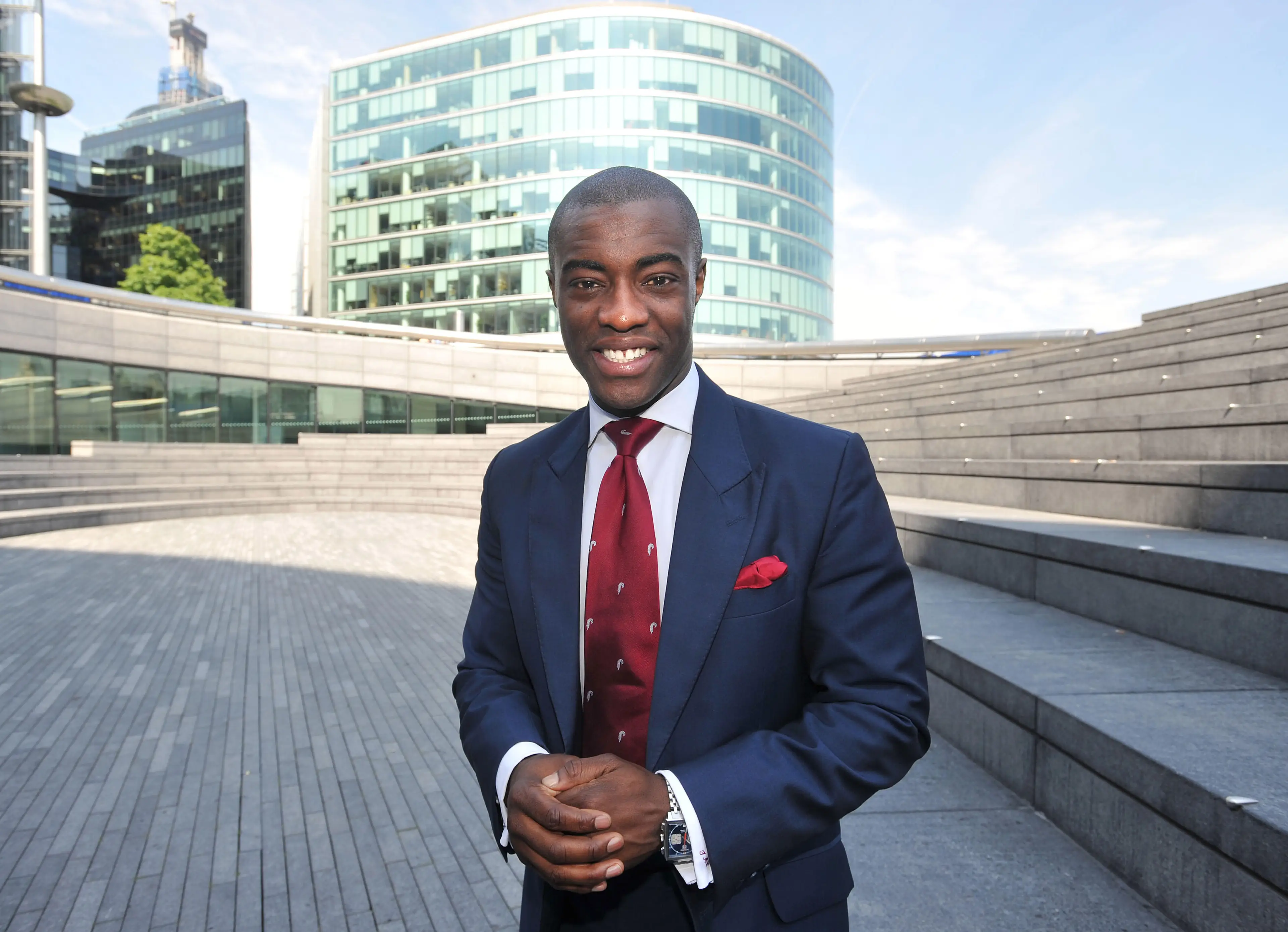 First Apprentice winner Tim Campbell is back on the show.