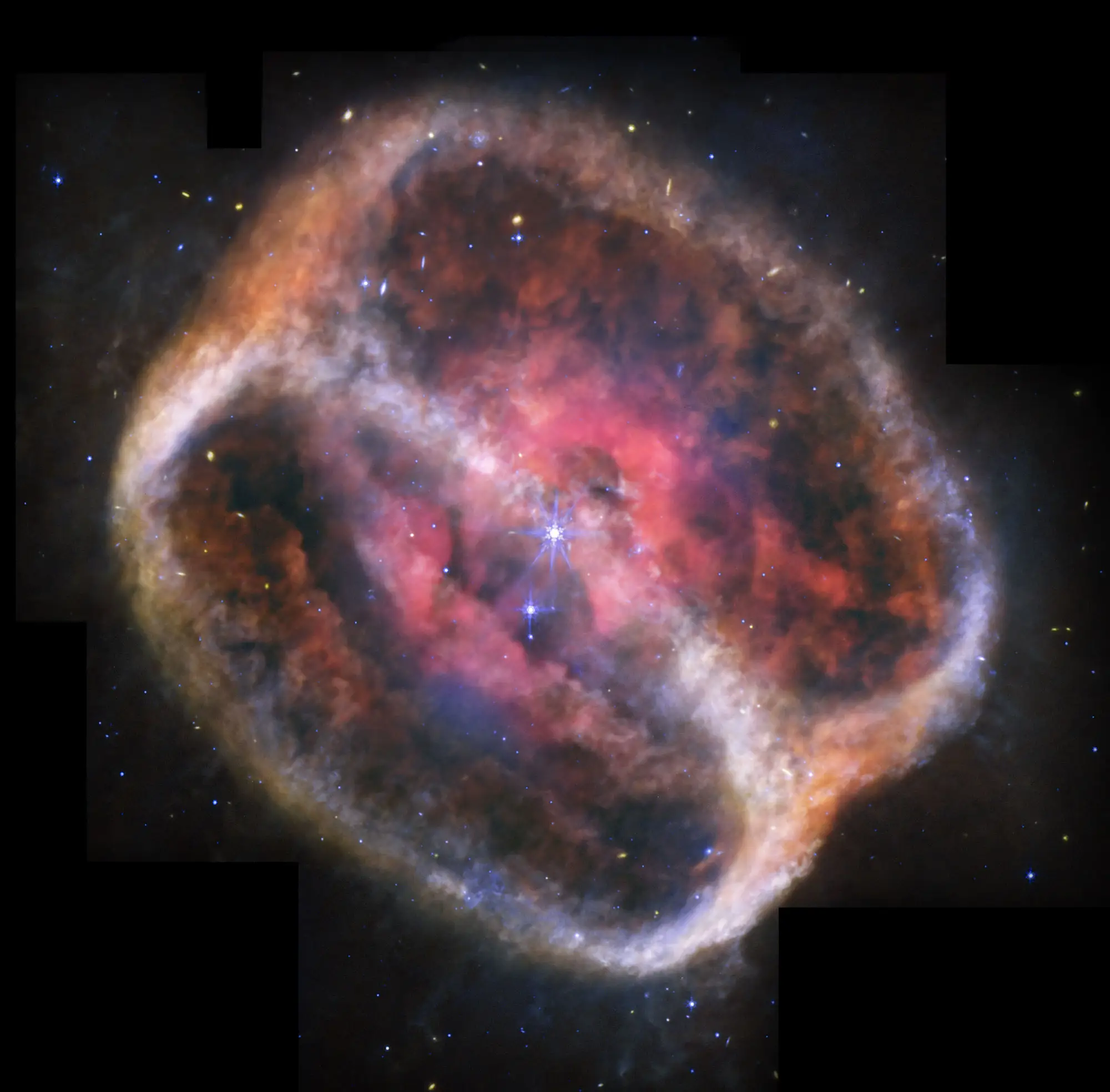 The full image of the nebula (NASA, ESA, CSA, STScI, Michael Ressler (NASA-JPL), Dave Jones (IAC))