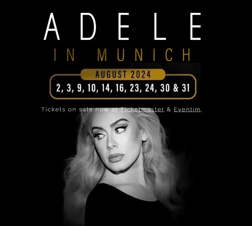 Adele will be playing her first mainland European shows for eight years, are you excited?