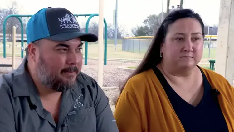 The parents lost their nine-year-old because of the viral challenge (CBS Texas)