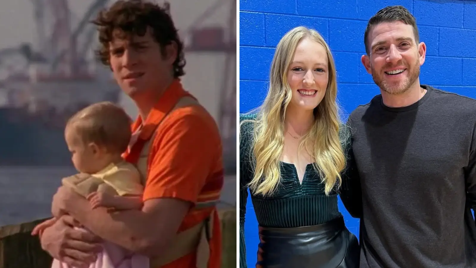 Jenny's child actor, Grace Holcomb, was a college golfer and is still just 20 (The CW/Instagram)