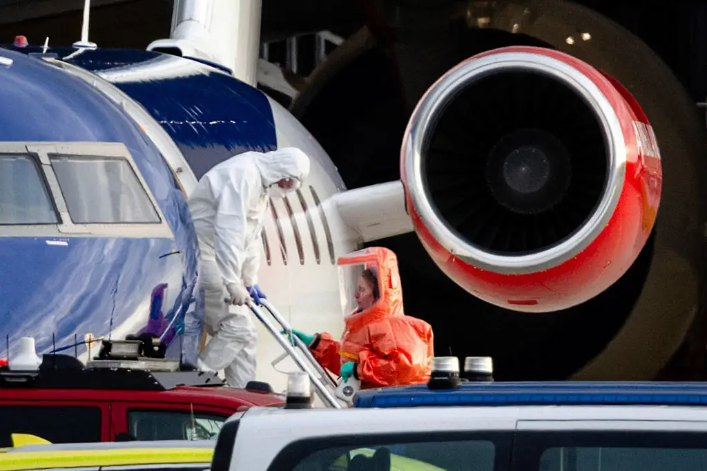 Passengers have already left the ship (Jeffrey Groeneweg / ANP / AFP via Getty Image)