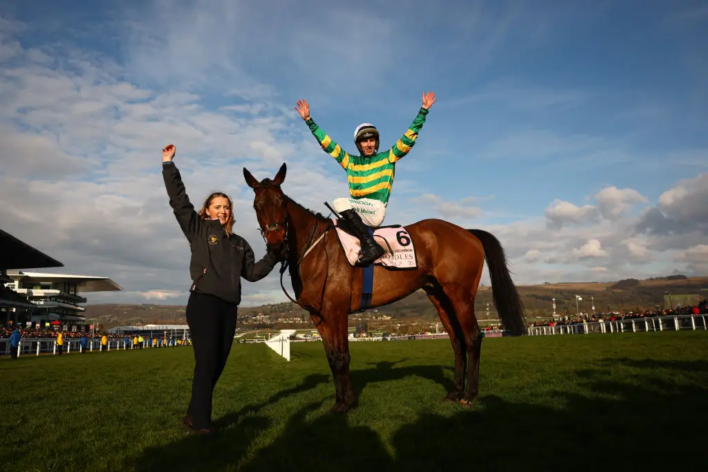 Inothewayurthinkin came away with the shock win (Dan Istitene/Getty Images)