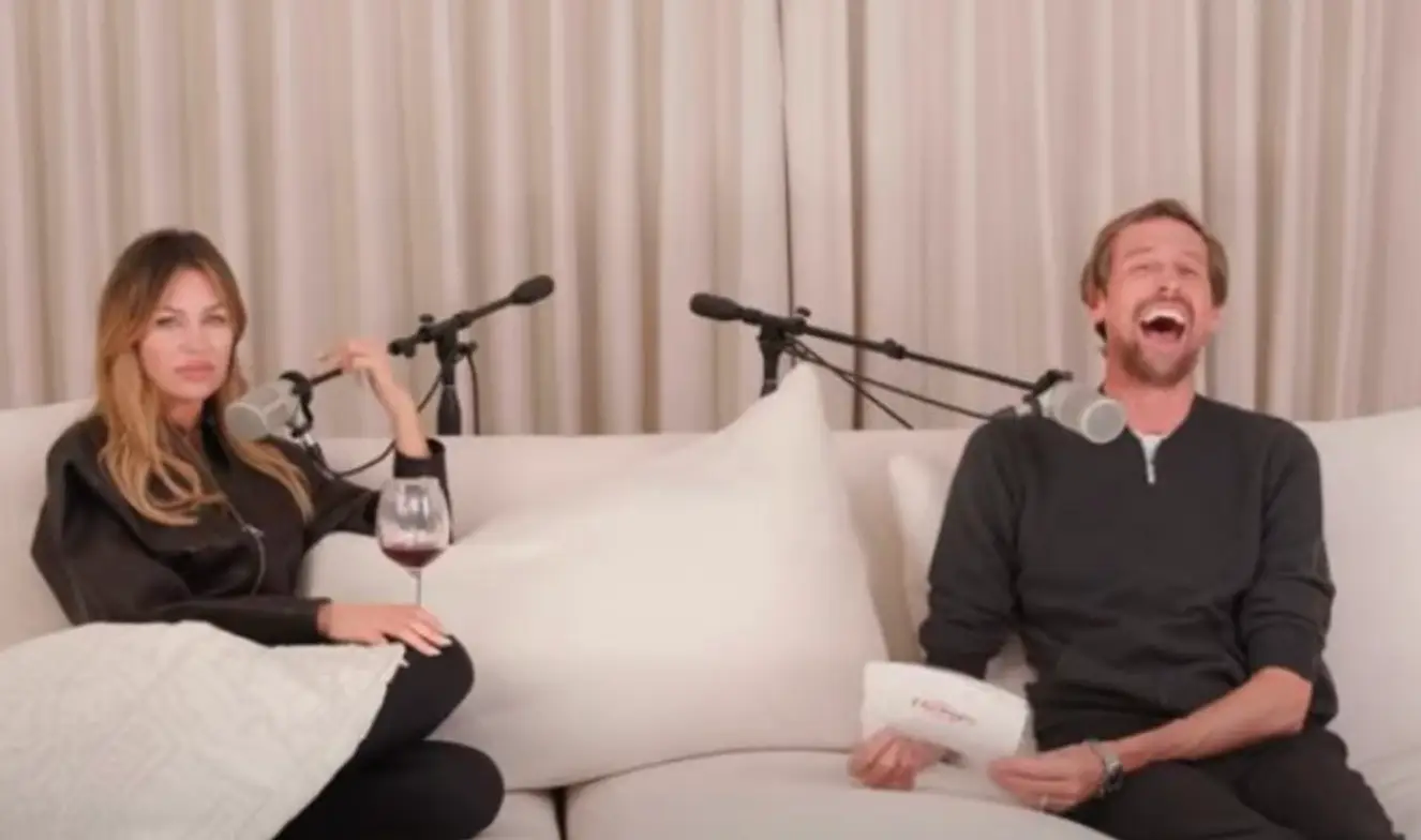 The pair explained their parenting techniques on their podcast (YouTube/The Therapy Crouch)