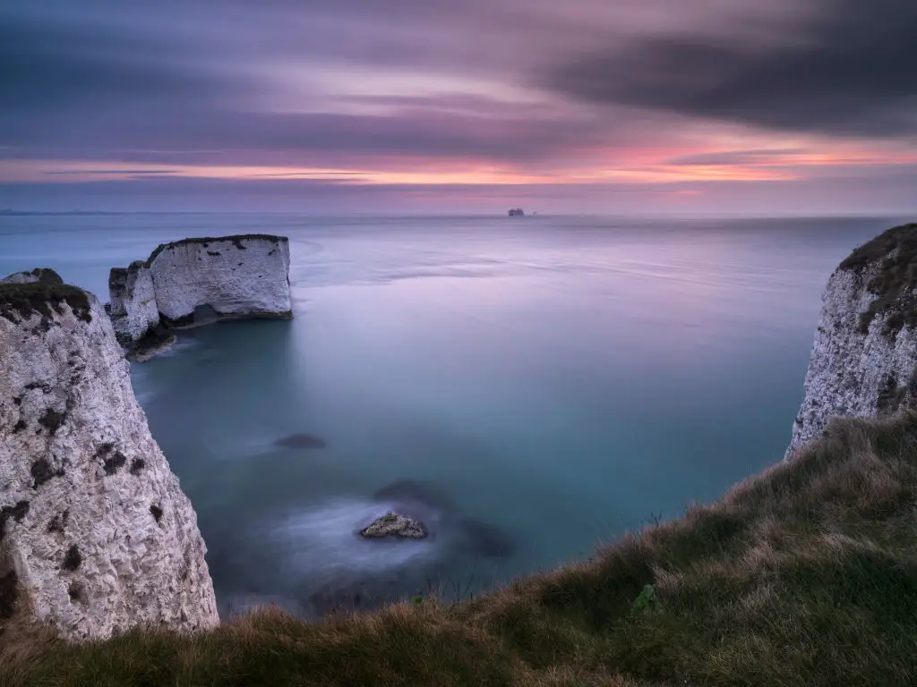 Old Harry Rocks near Swanage in Dorset, Emily's last known location. (oop Images/Mark Bauer/Universal Images Group via Getty Images)