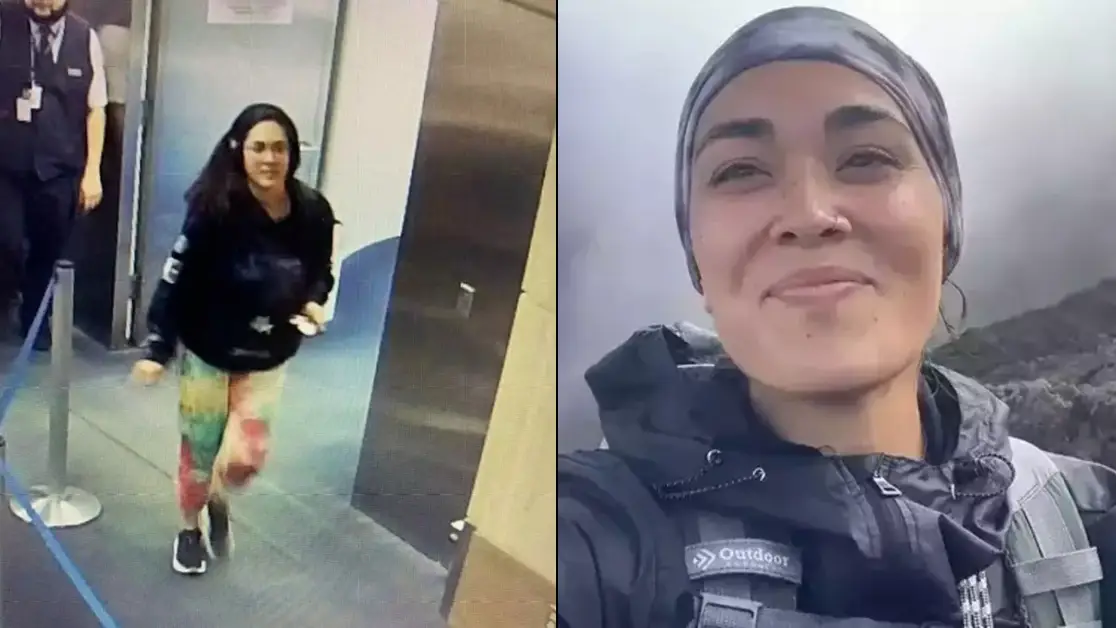 Woman who went missing from airport has been found safe after being missing for over a month