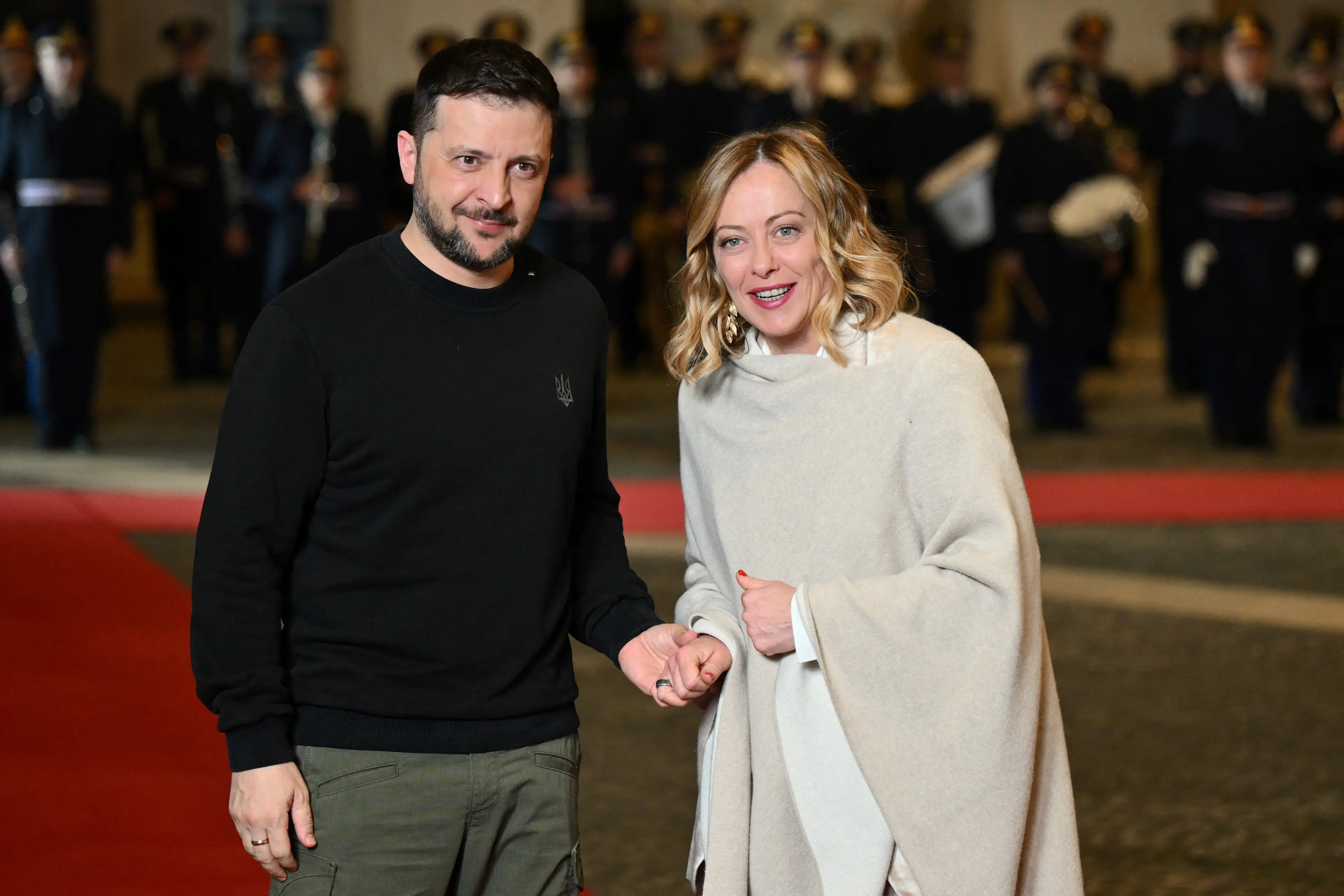 Italy's Prime Minister took a different approach to the majority of her European counterparts (ALBERTO PIZZOLI/AFP via Getty Images)