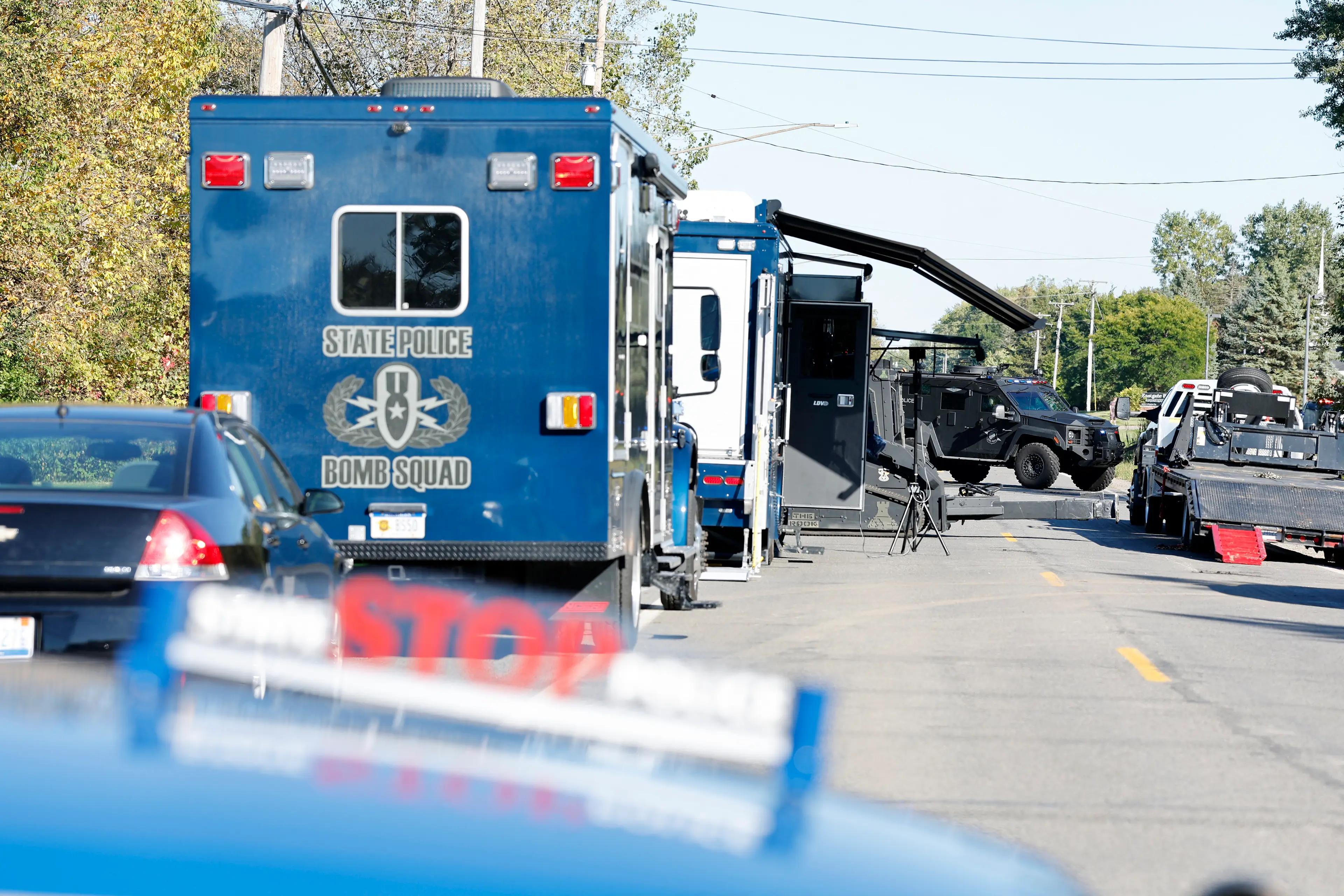 Four people have been confirmed dead (JEFF KOWALSKY/AFP via Getty Images)