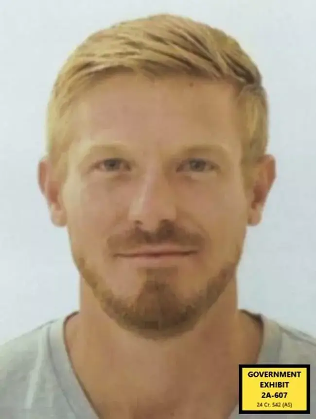 An image of Shawn Dearing was shown during the trial (SDNY)