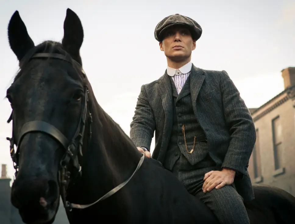 It's been over 13 years since we first saw Murphy as Tommy Shelby. (BBC)