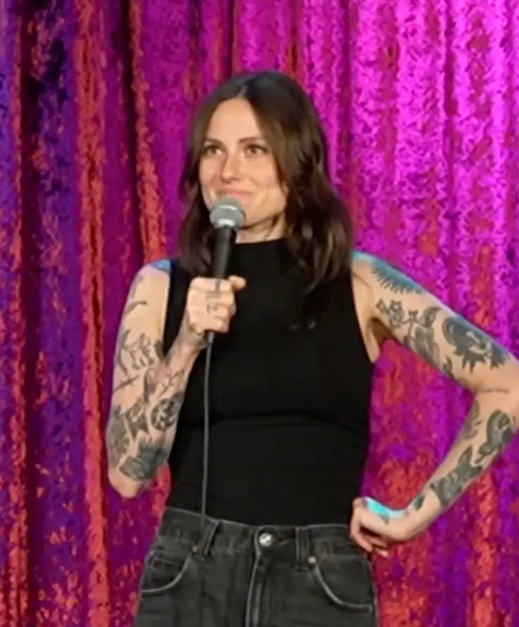 The comedian was a good sport about things (TikTok/NatalieCuomo)