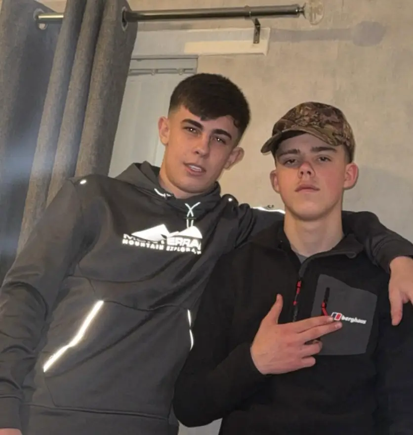 Theo (left) and Cole both died (Facebook)