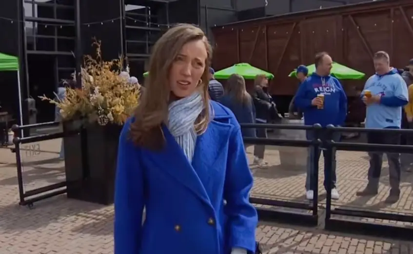 Michelle Mackey said she was left 'disturbed' by the young boy's comment as well as his father's reaction to it (TikTok/michellemackeytiktok)