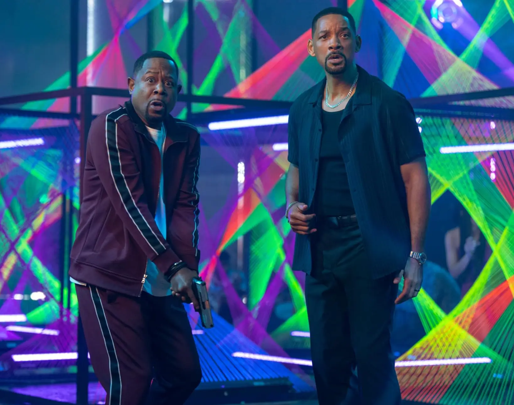 The boys are back in Bad Boys Ride or Die. (Sony Pictures)