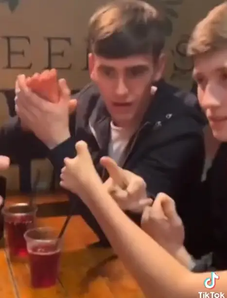 His face said it all.