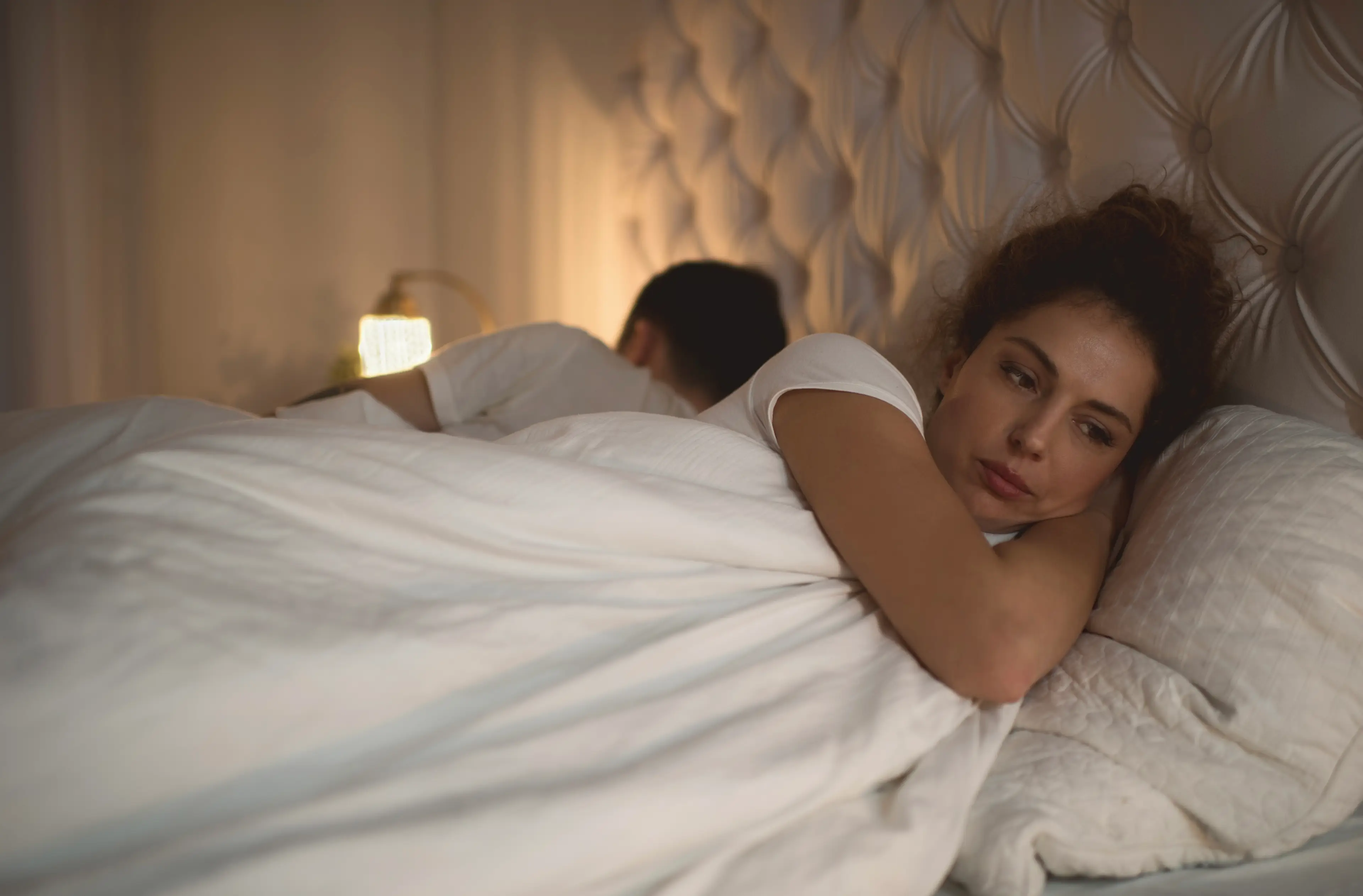 She advised women not to jump to conclusions about their partner's low libido. (Getty Stock Images)