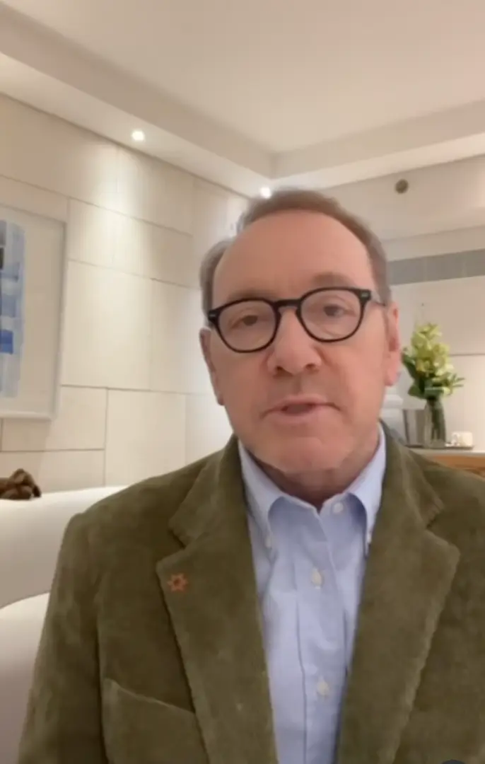 He shared an Instagram video in response (Instagram/kevinspacey)