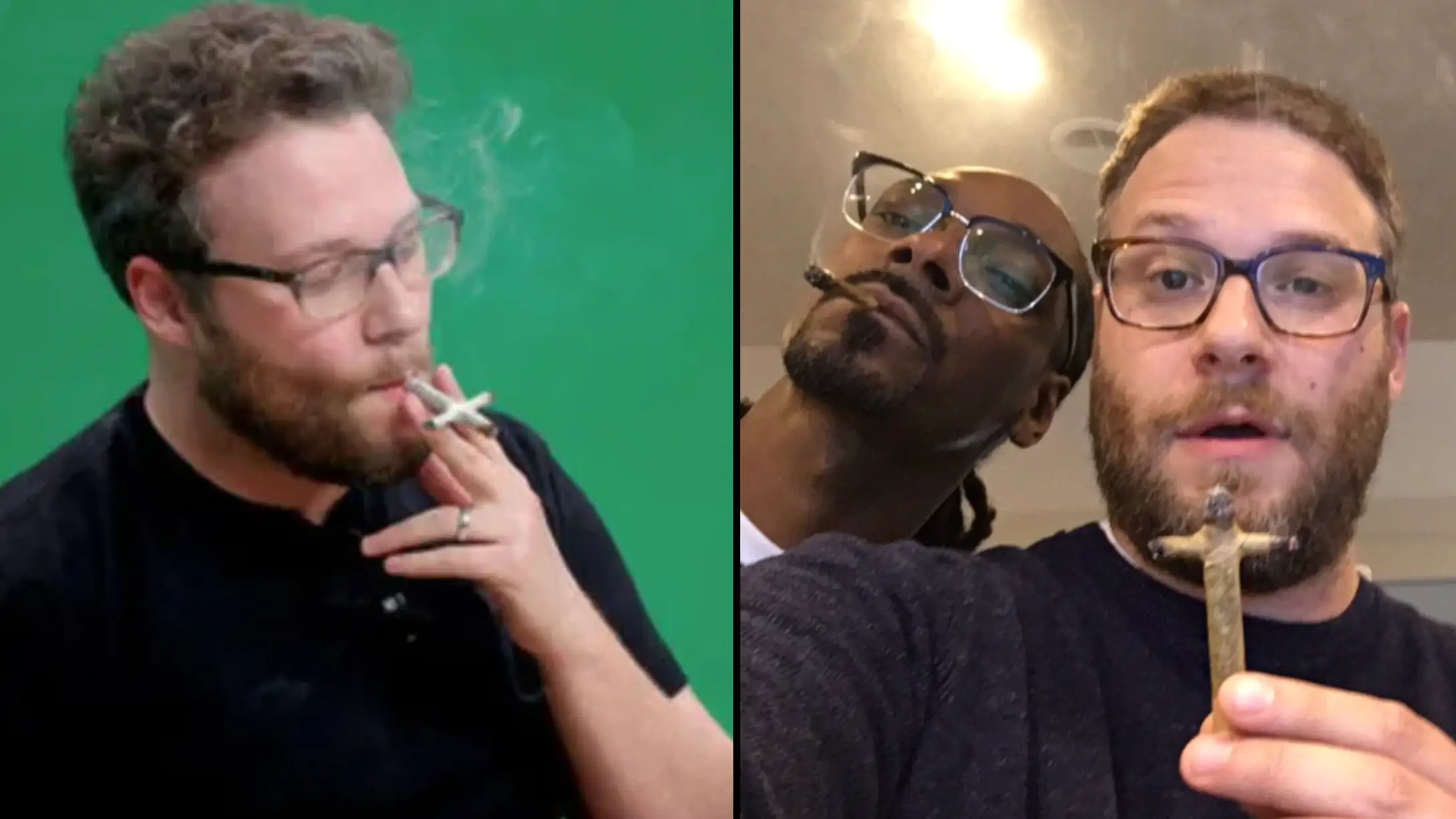 Twitter/@SnoopDogg/Instagram/@sethrogen