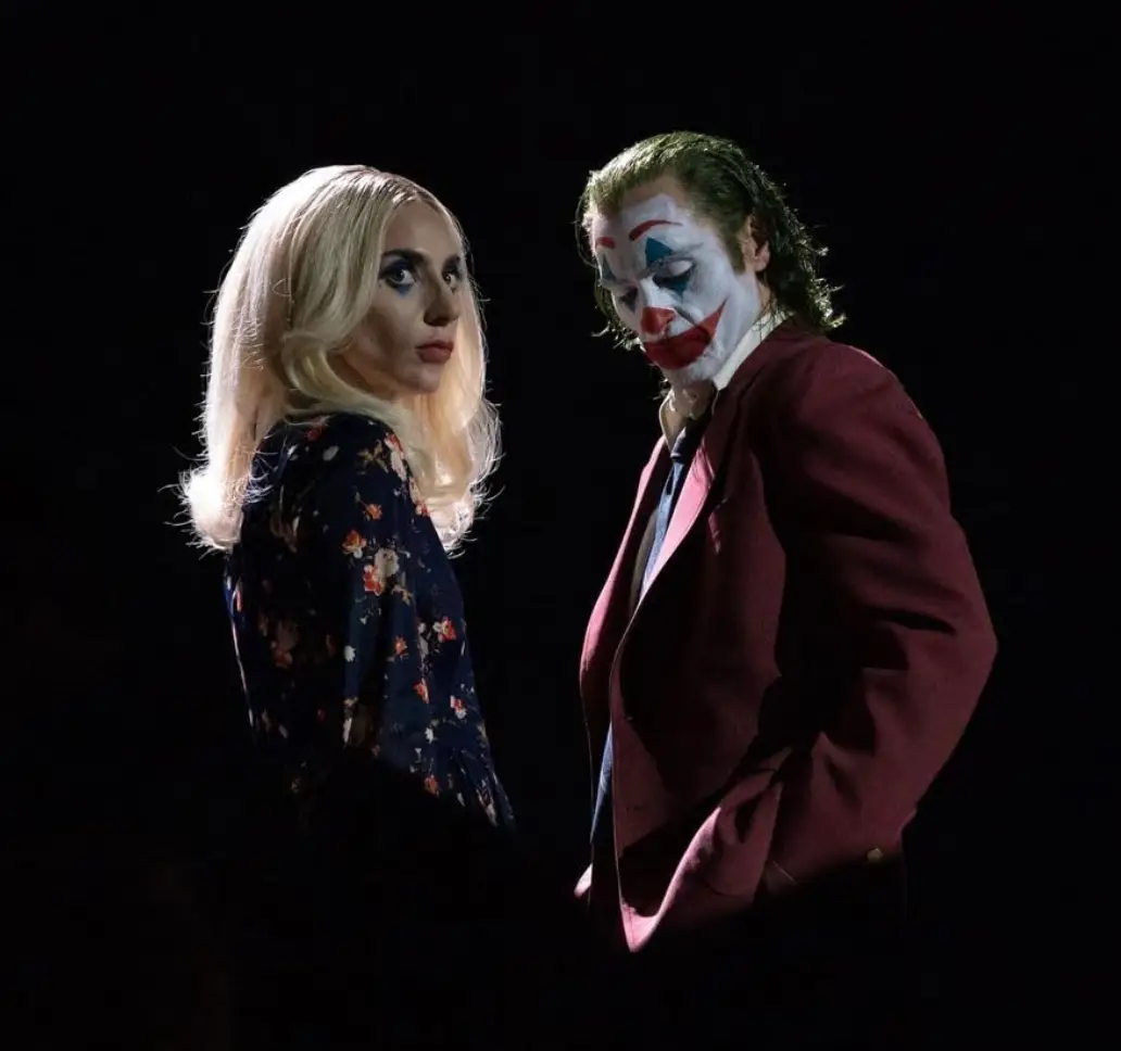 Joaquin Phoenix and Lady Gaga in Joker: Folie á Deux. (Warner Bros.)