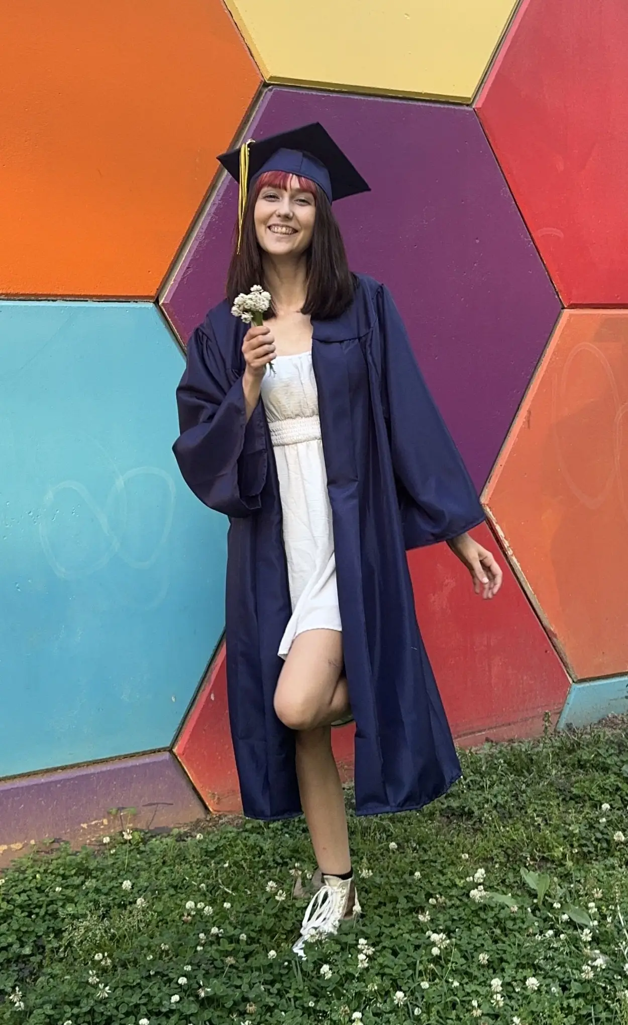 Kyrie had her hair dyed several times before (Kennedy News and Media)