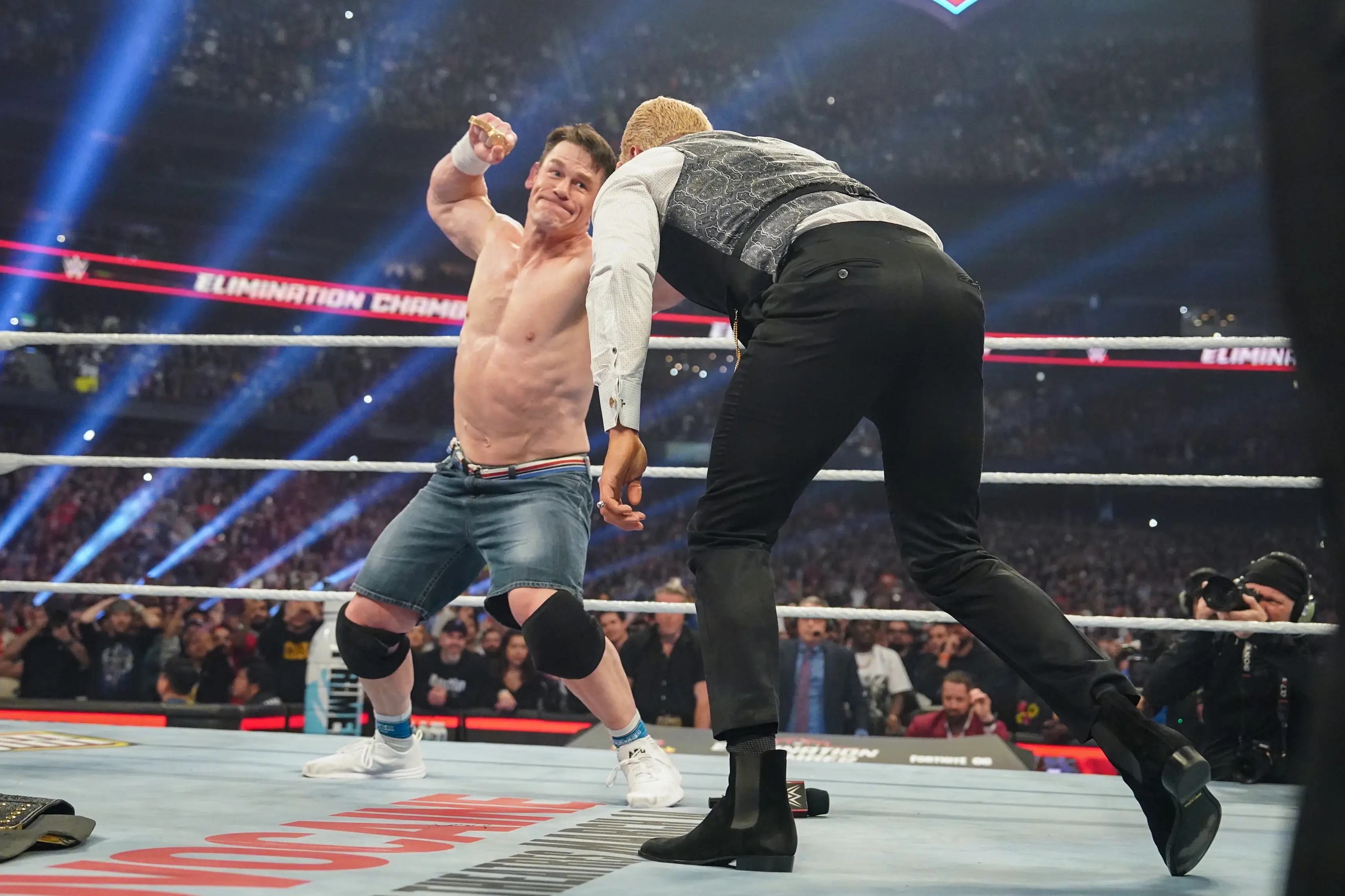 Cena shocked millions of fans (Georgiana Dallas/WWE via Getty Images)