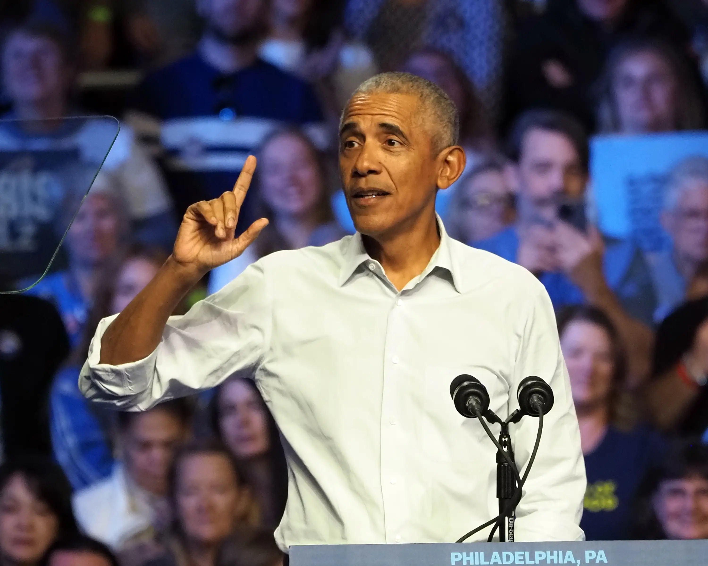 Obama 'spied on Trump', according to Donald himself (Debra L Rothenberg/WireImage)