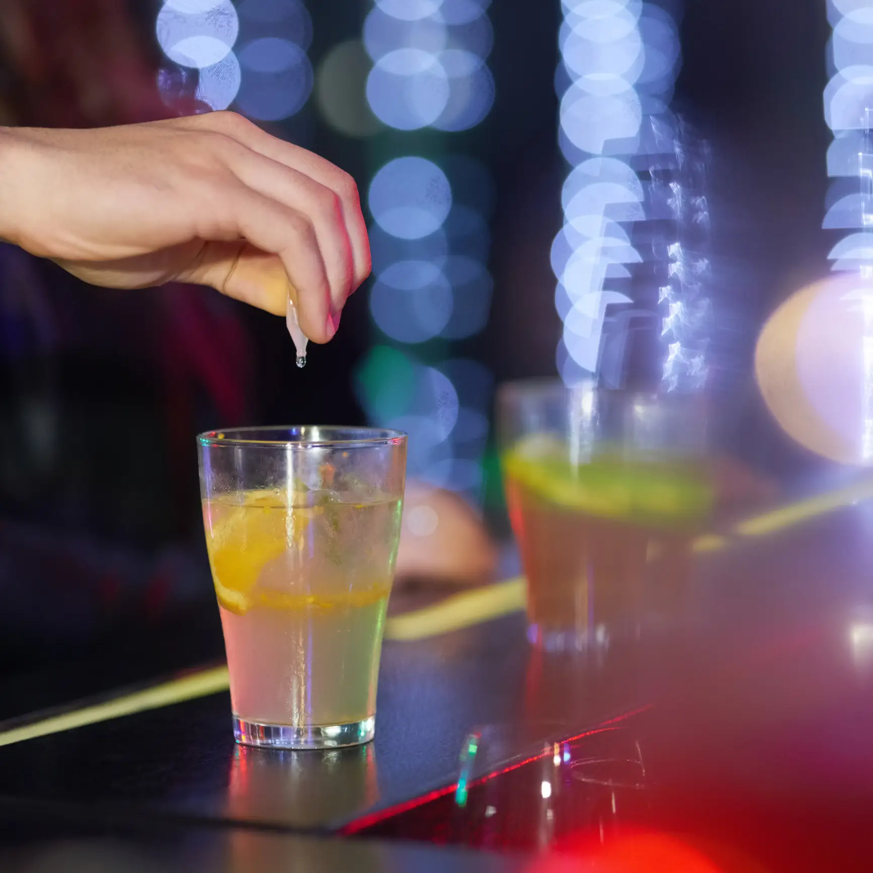 Drinks are often laced with substances (Getty Stock)
