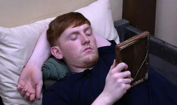 Angry Ginge was seen quite emotional (ITV)