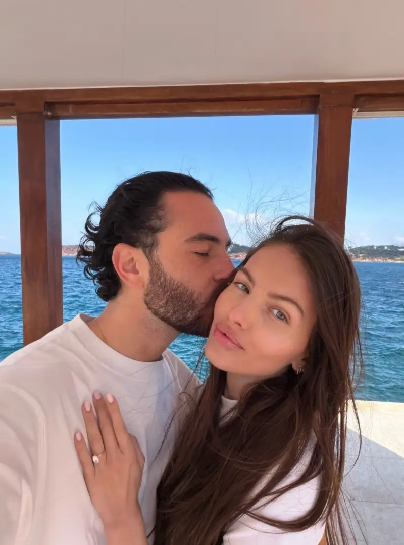 Thylane Blondeau has married her partner of six years (Instagram/@thylaneblondeau)
