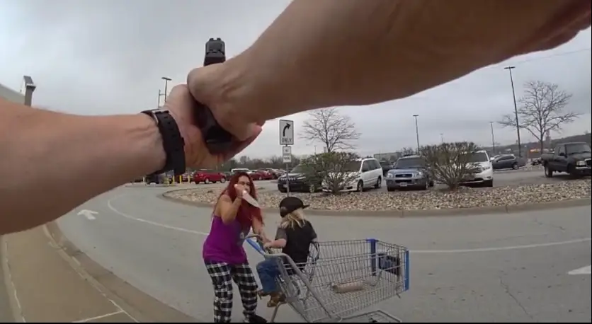 The suspect was shot dead at the scene (Omaha Police Department)