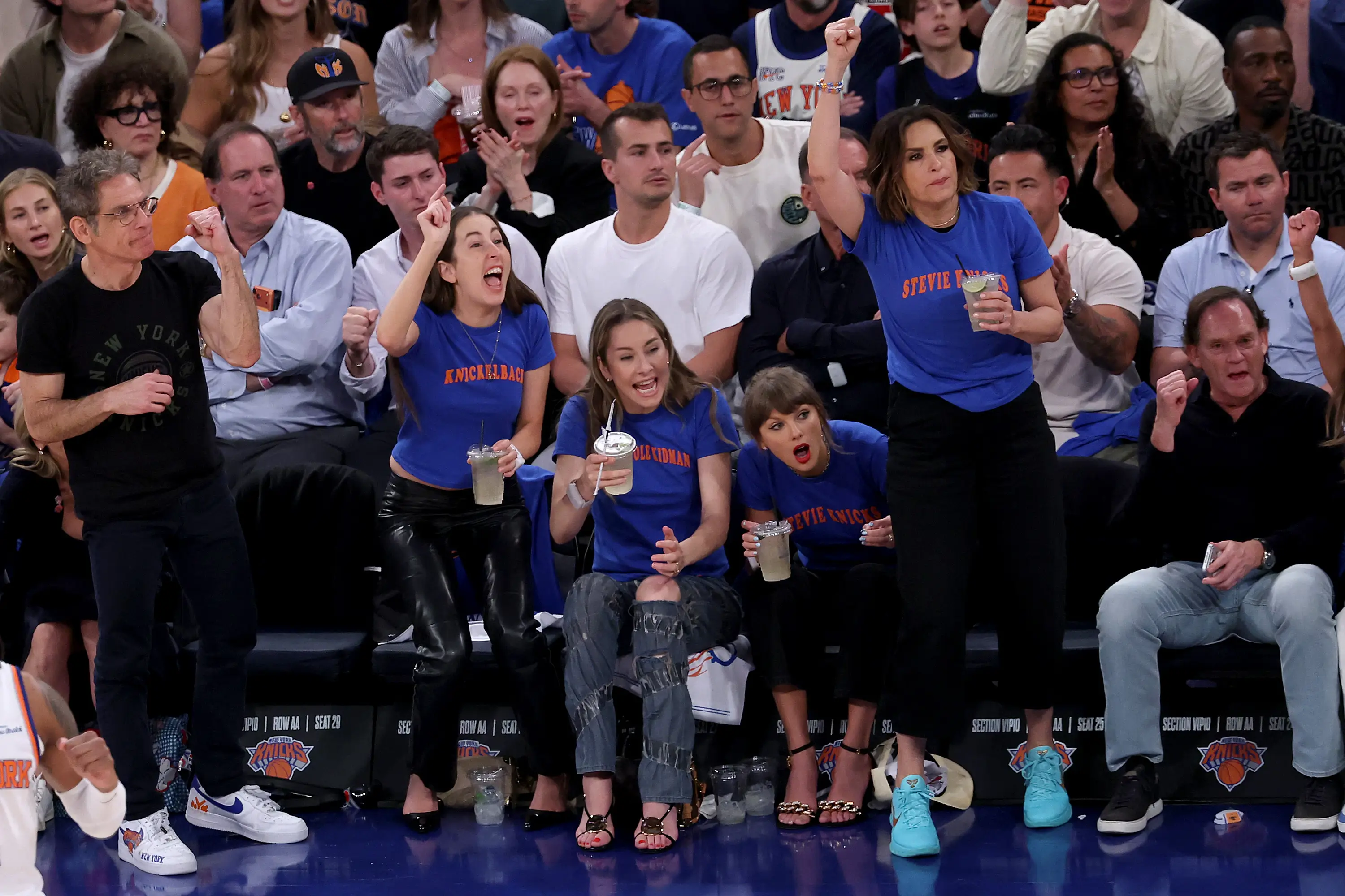 Swift is a long time fan of the Knicks. (Al Bello/Getty Images)