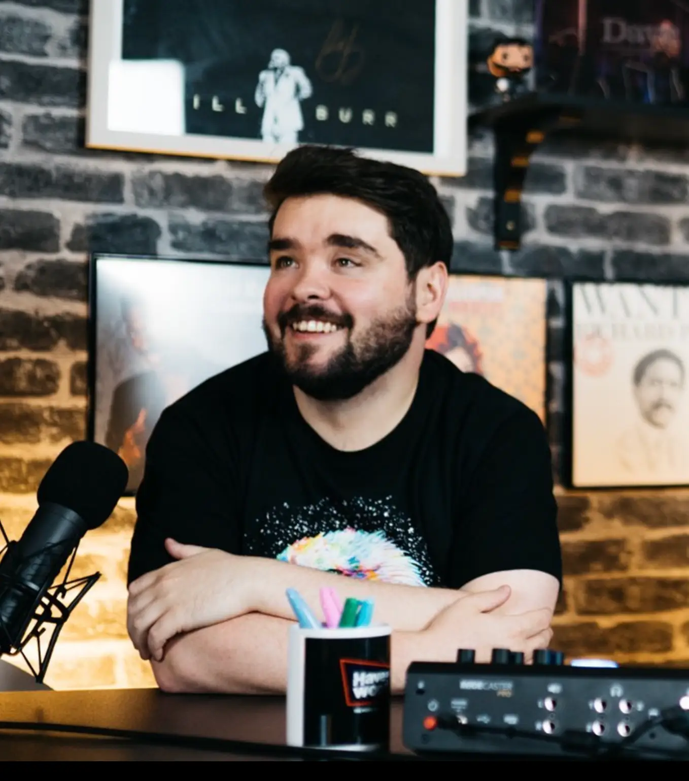 Rowe also hosts his own weekly podcast called Have a Word.