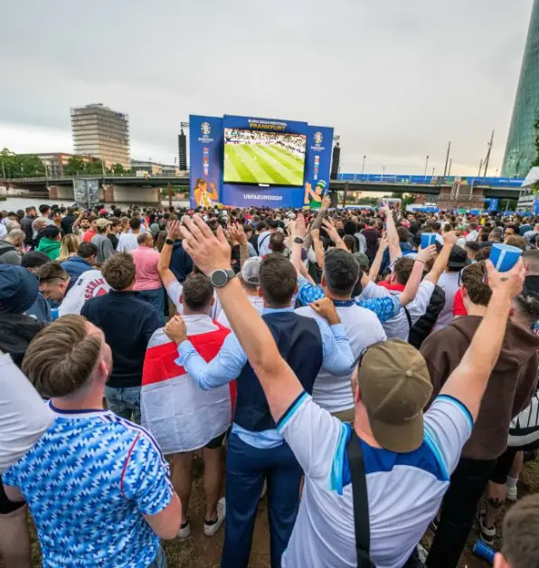 England fans have a decision to make if they want to attend Glastonbury this year. (Getty/Eddie Keogh)