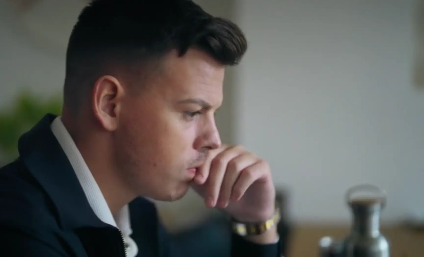 James Blake became a presenter (BBC)