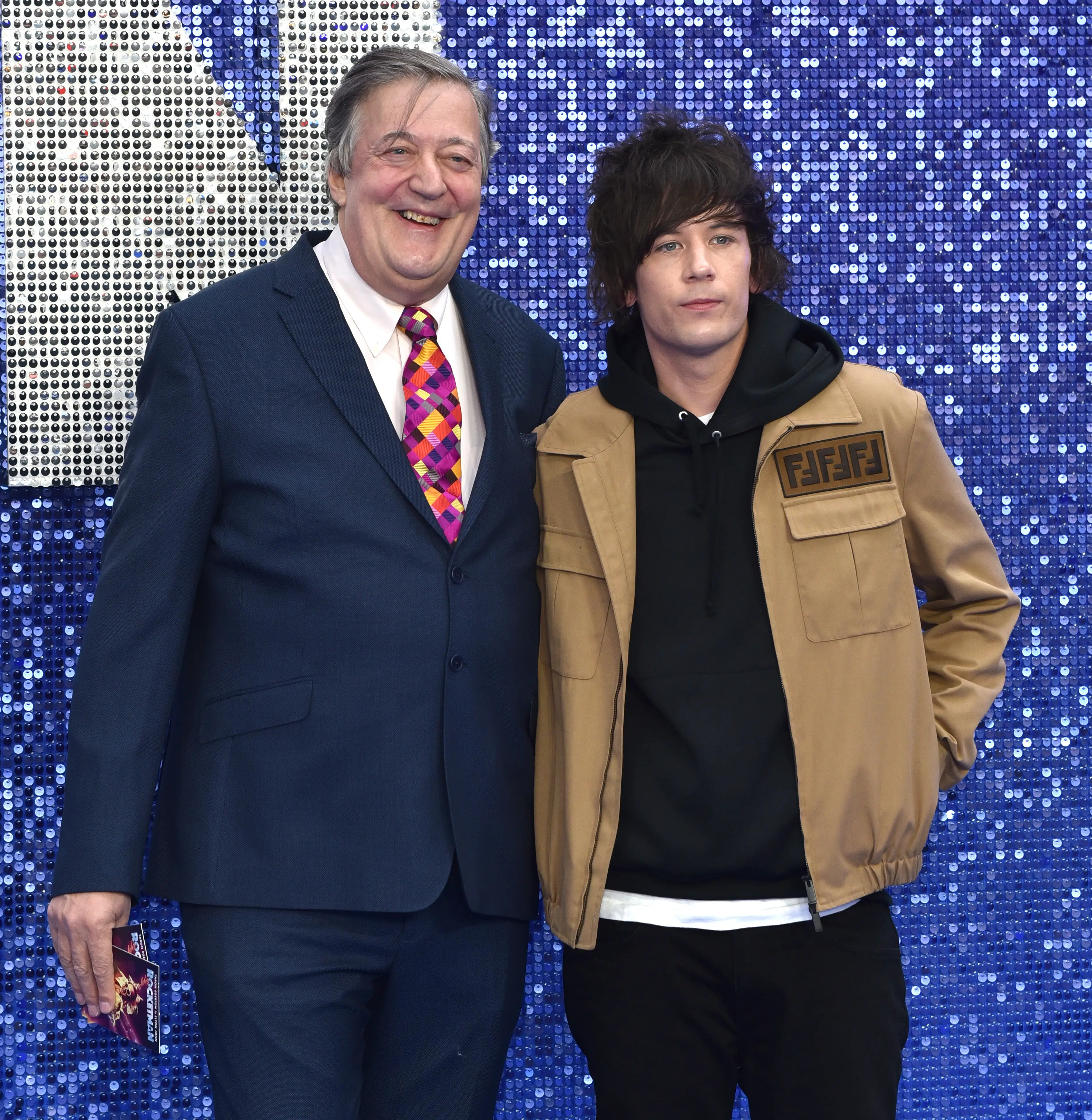 There is three decades between the TV star and his husband Elliott Spencer (James Warren/SOPA Images/LightRocket via Getty Images)