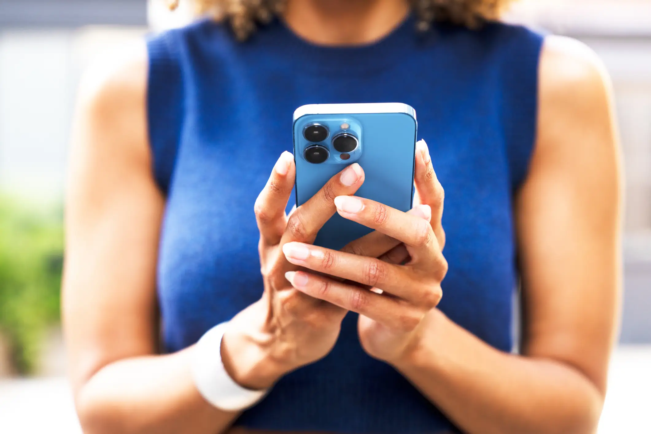 The price of iPhones could shoot up due to the tariffs, tech boffins warned (Getty Stock Image)