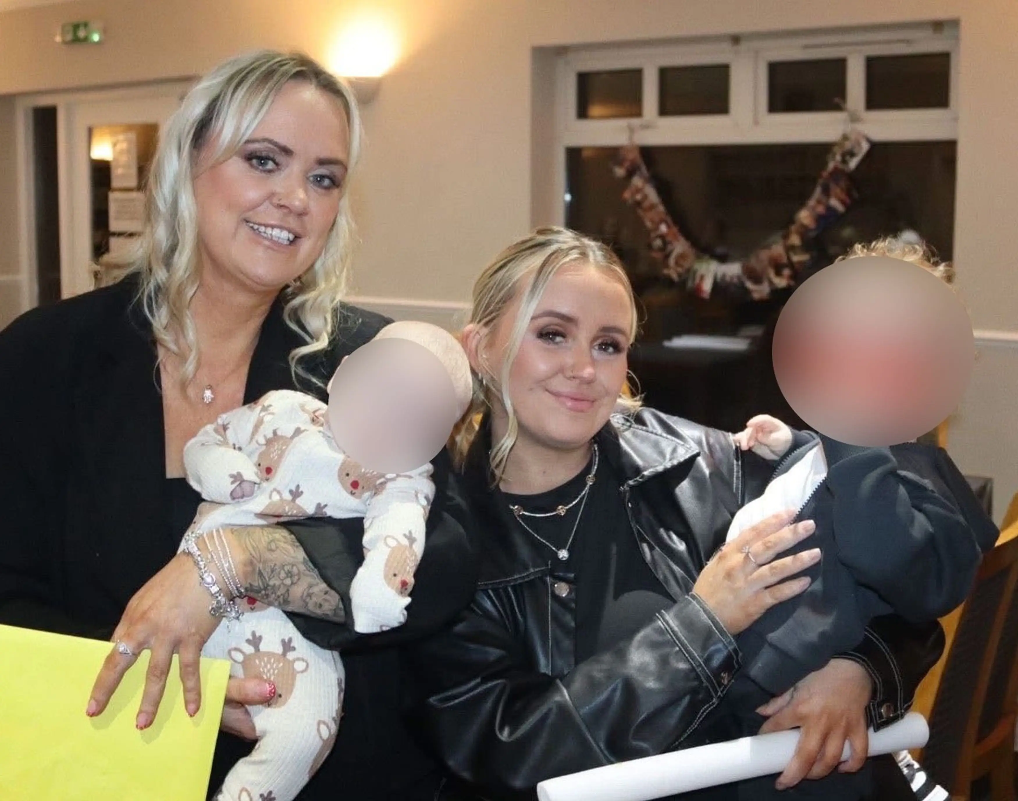 Kerry pictured with her family (Kennedy News and Media)