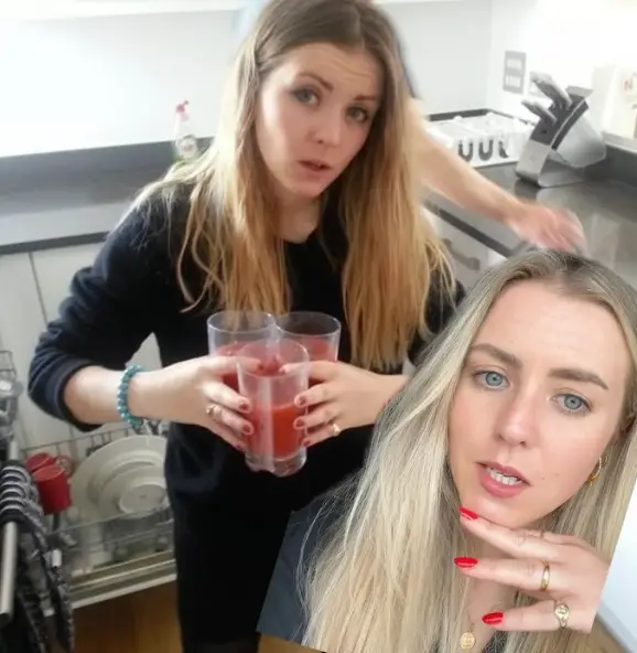 Hawkins has now been sober for 9 years. (issyhawkins_/Instagram)