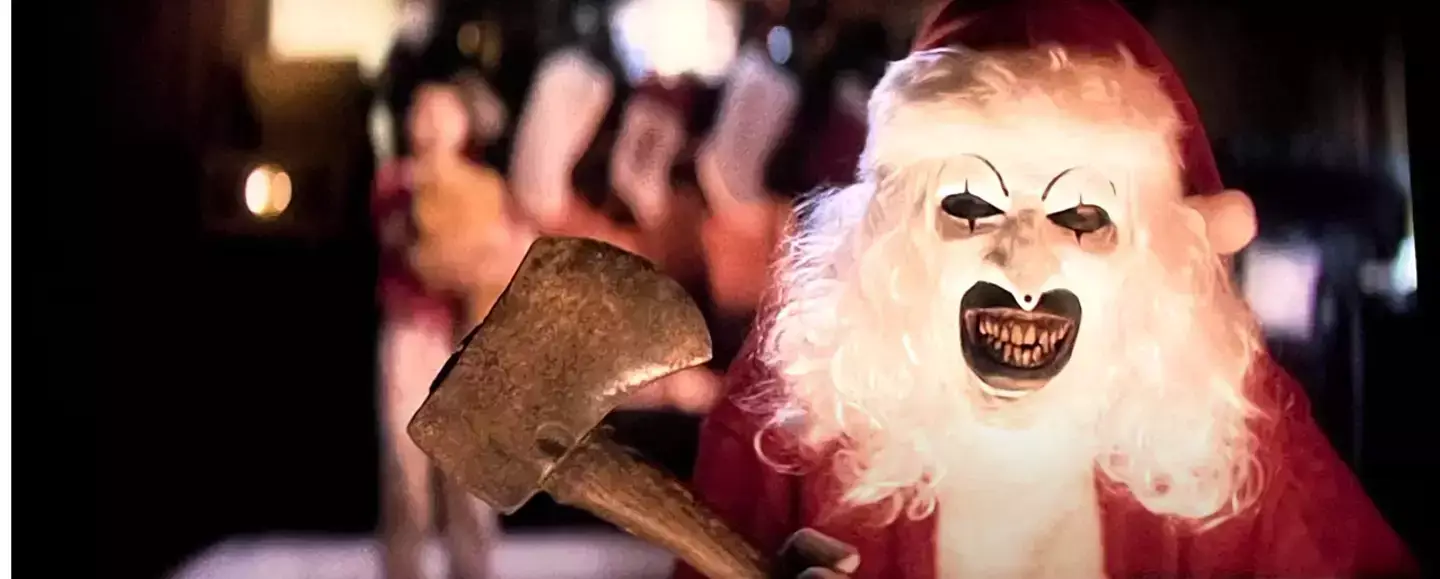 One viewer claimed she got a high heart rate while watching Terrifier 3 in cinema (Cineverse Corp.)