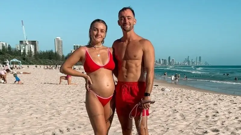 Sarah and Lewis are expecting a baby in May (Change.org)