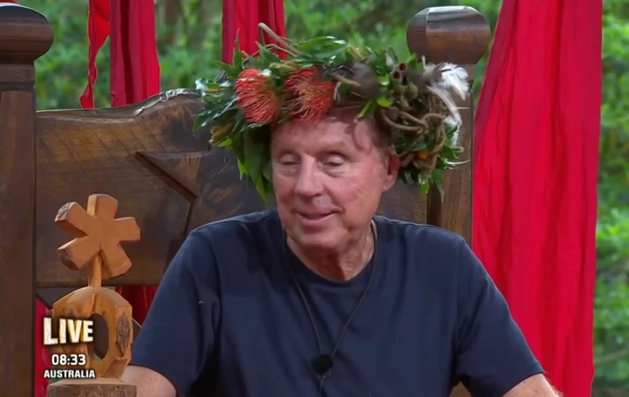 Harry looked very ready to go home (ITV)