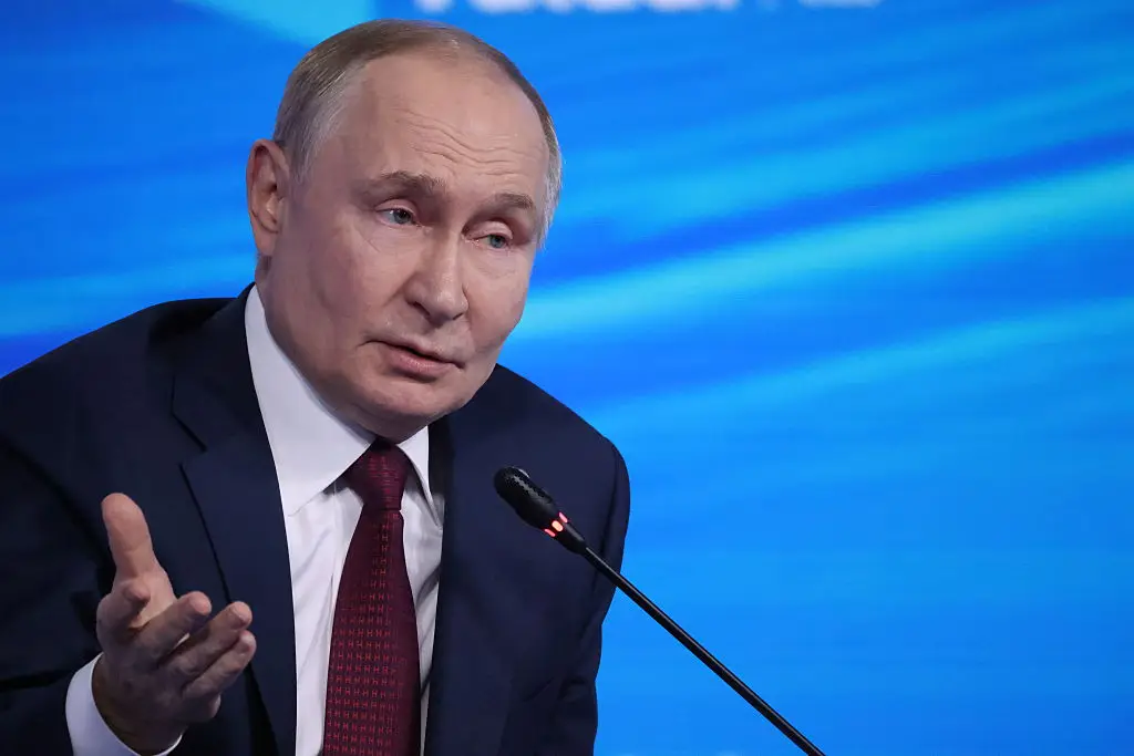 Vladimir Putin and co apparently have 23 prime locations mapped out in the UK (Contributor/Getty Images)