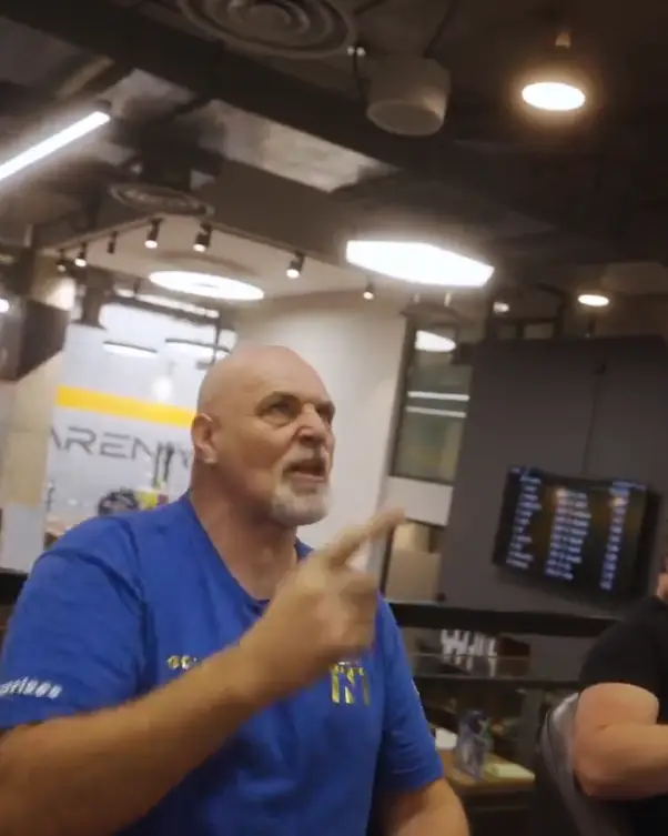 But big John Fury was having none of it!