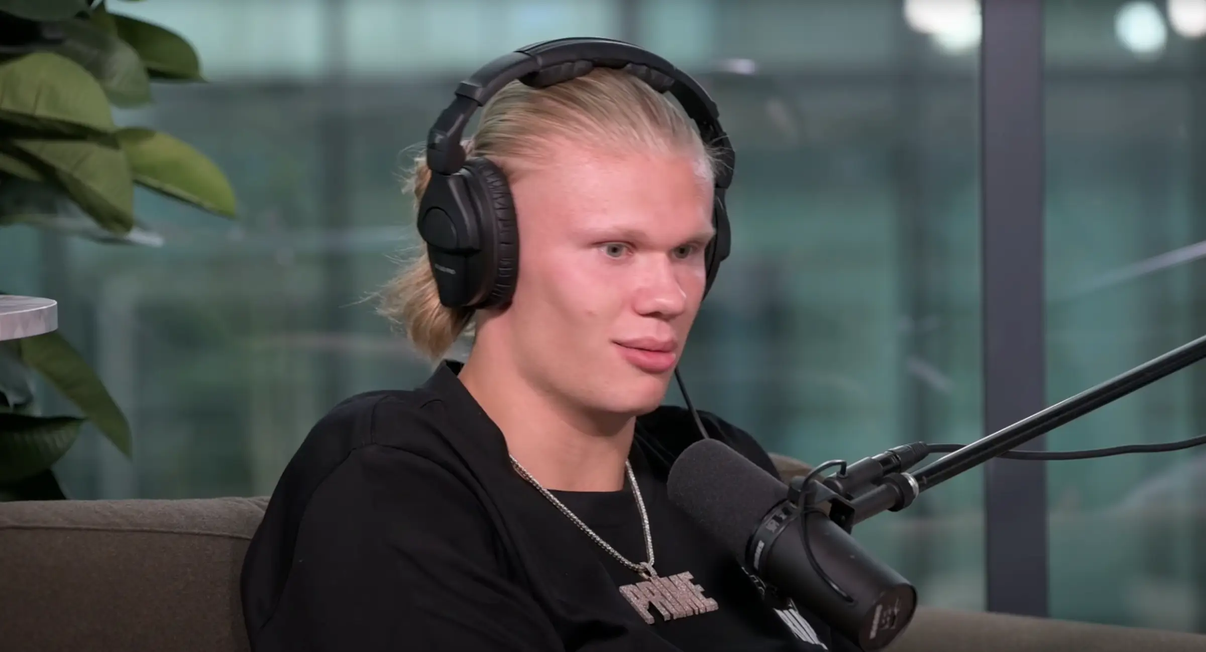 Haaland's ruthlessness in front of goal transcended into his response.