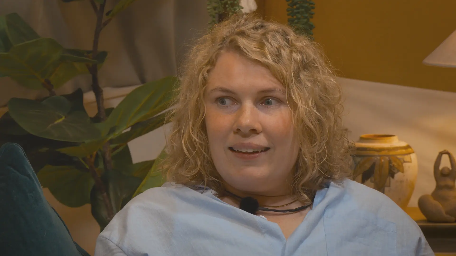 At 35, Ellen is the oldest participant on the show yet. (Channel 4)