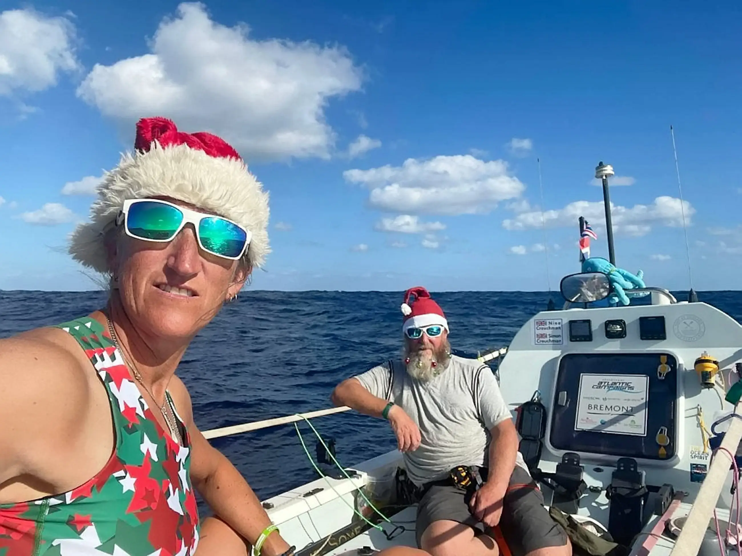 Nina and Simon Crouchman cannot afford to get home.